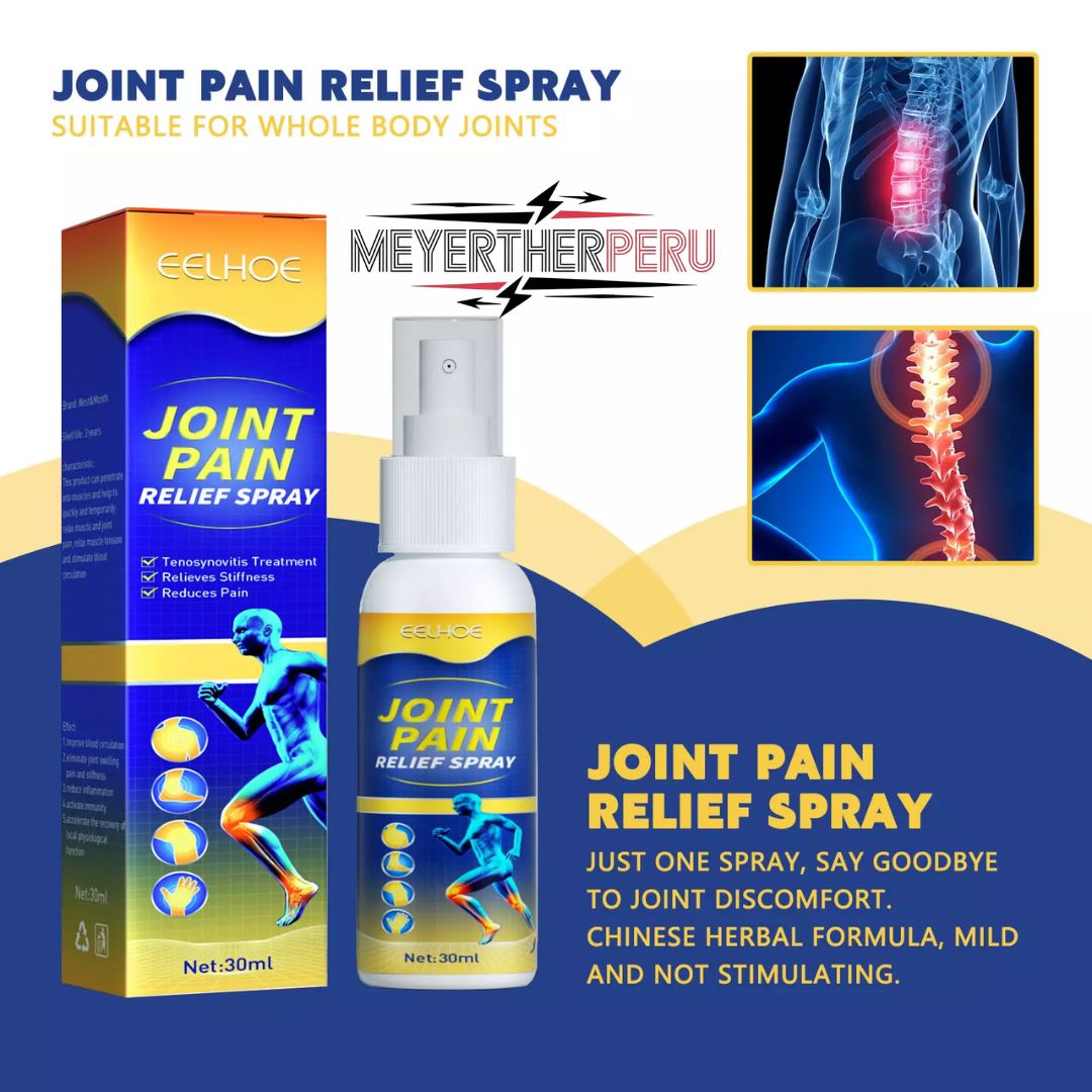 Spray para aliviar el dolor en las articulaciones